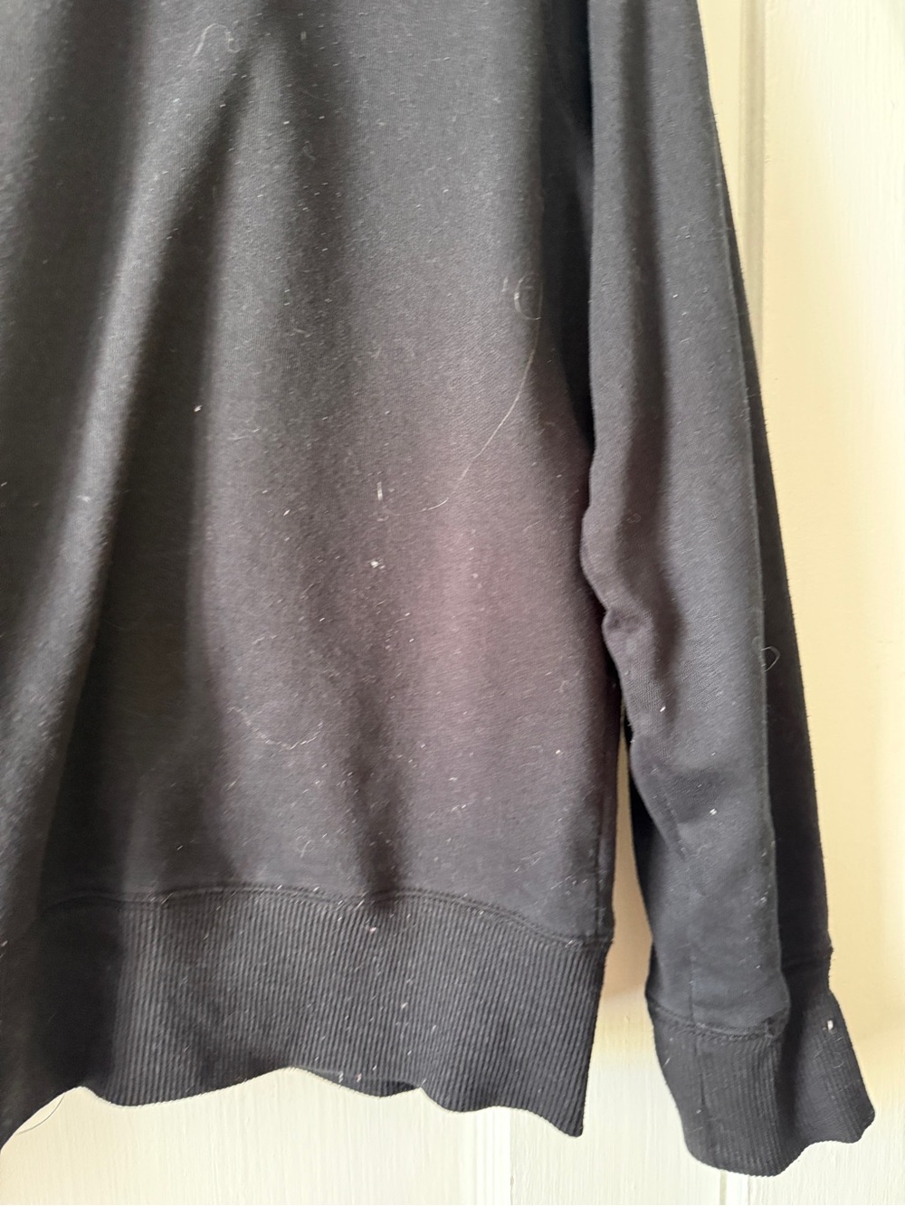 bill blass Black Hooded Sweatshirt with Branded Neck Tag size XL - Picture 8 of 9